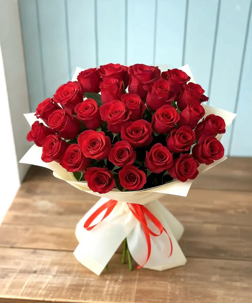 Букет 29 Красных роз в Боршева