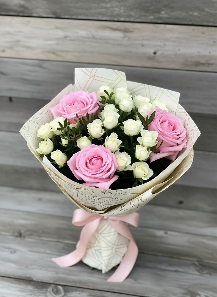 Букет цветов из: Розы в Боршева