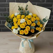 Букет цветов из:  Розы в Боршева