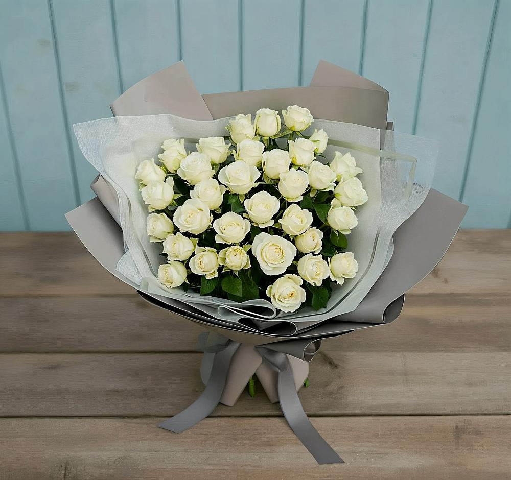 Букет Белоснежная нежность в Боршева