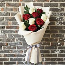 Букет цветов из:  Розы в Боршева