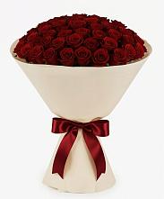 Букет 101 Бордовая роза Блэк Бакарра в Боршева