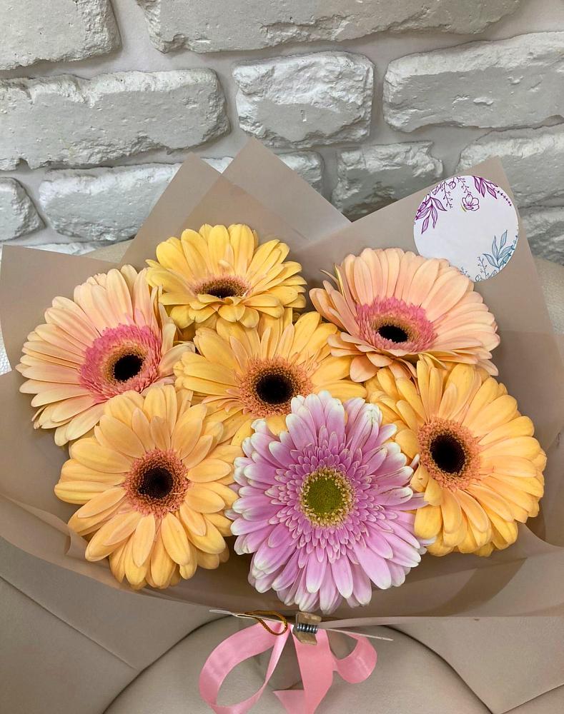 Букет цветов из: Герберы в Боршева