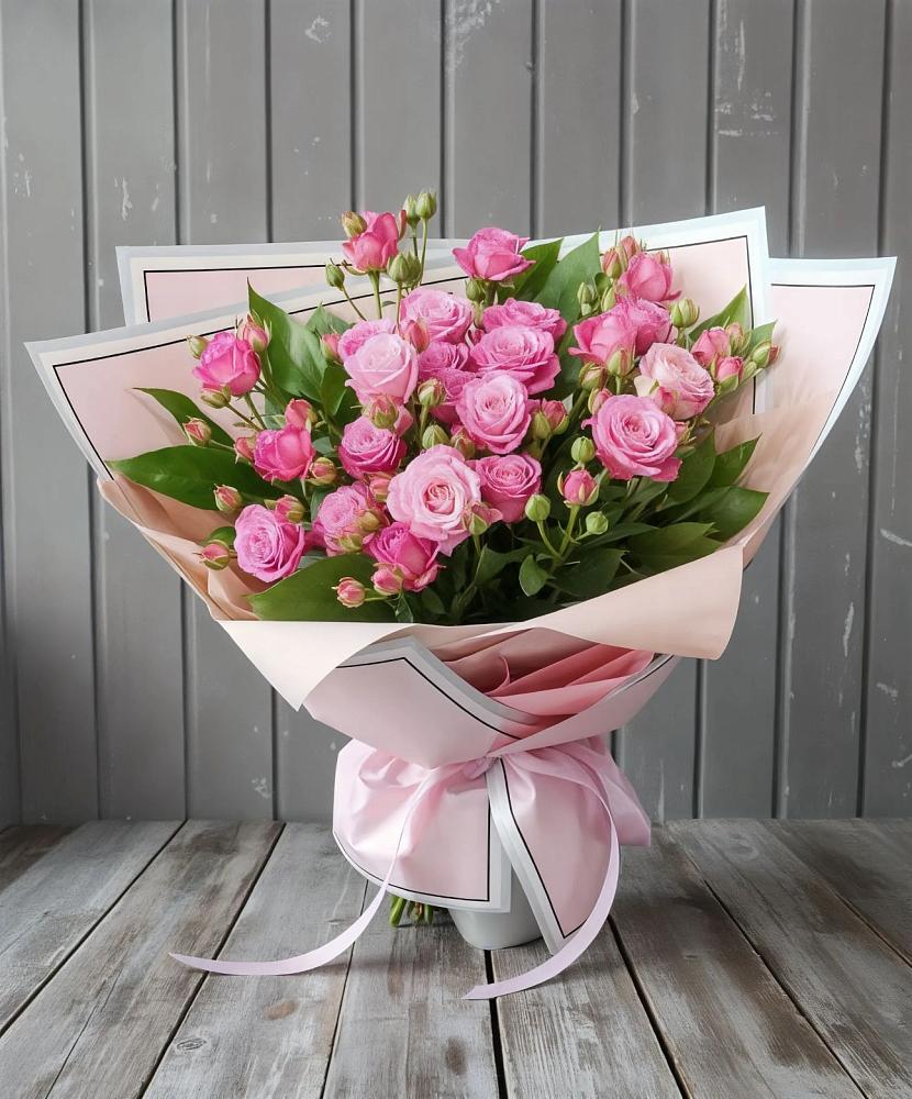 Букет Розовый кустик в Боршева