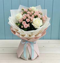 Букет цветов из:  Розы в Боршева
