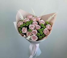 Букет цветов из:  Розы и Хризантемы в Боршева