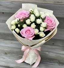 Букет цветов из:  Розы в Боршева