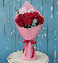 Букет цветов из:  Розы в Боршева