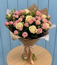 Букет цветов из:  Розы в Боршева