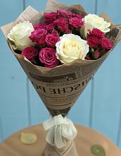Букет цветов из:  Розы в Боршева