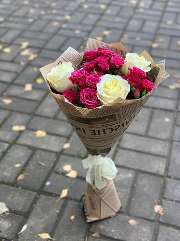 Букет цветов из: Розы в Боршева
