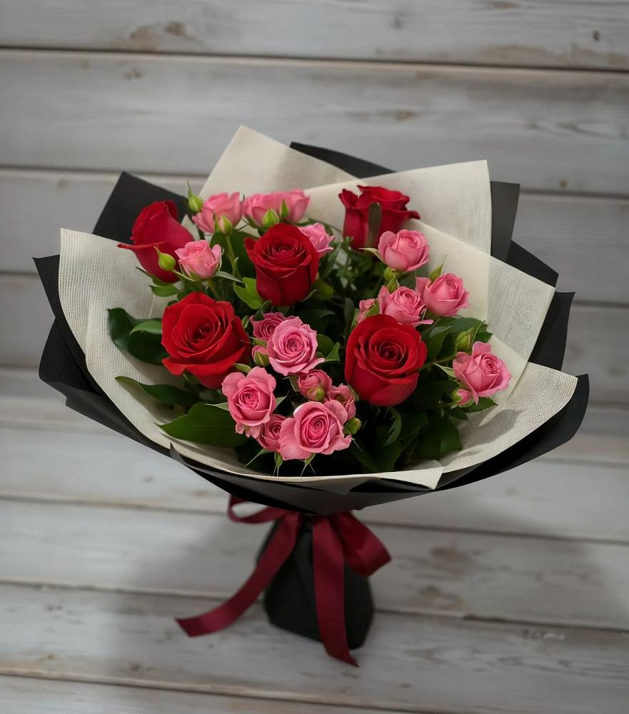 Букет цветов из: Розы в Боршева