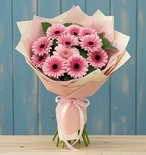 Букет цветов из:  Герберы в Боршева