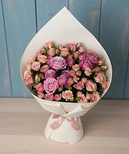 Букет цветов из:  Розы в Боршева