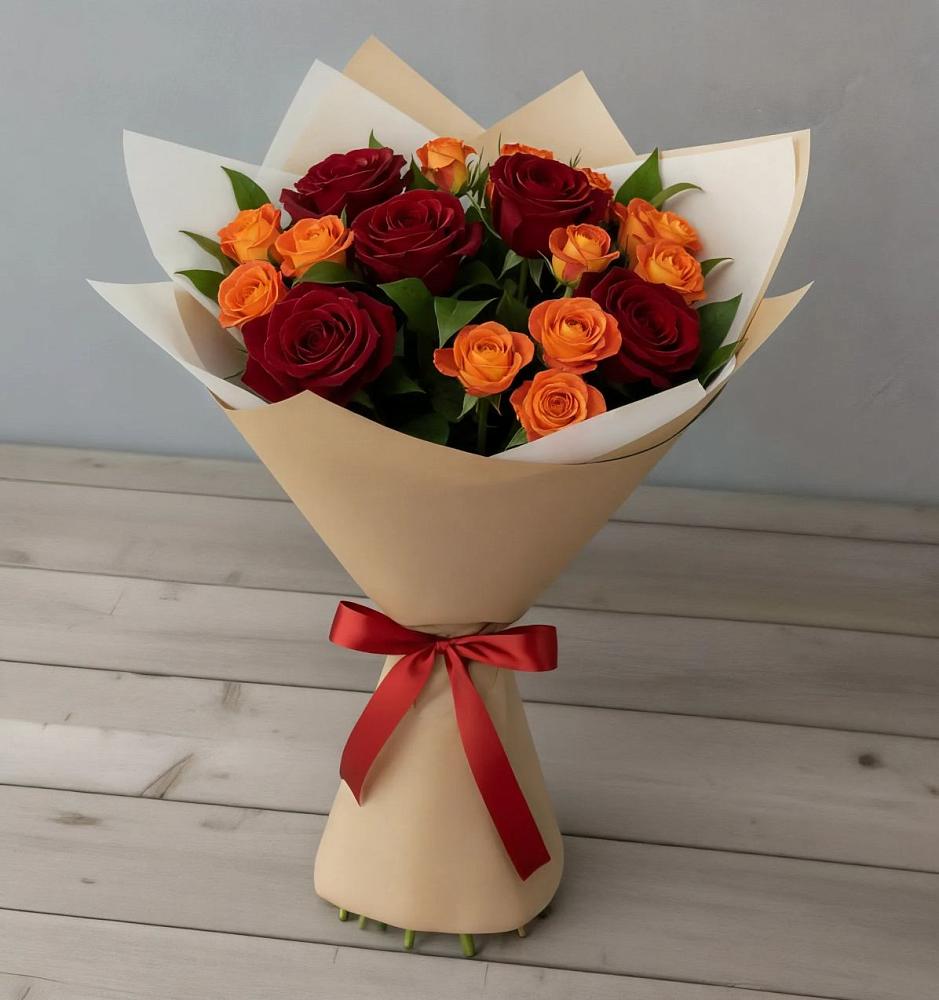 Букет Любовь и восторг в Боршева