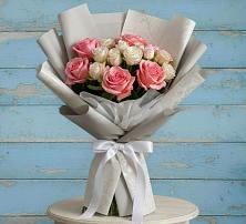 Букет цветов из:  Розы в Боршева